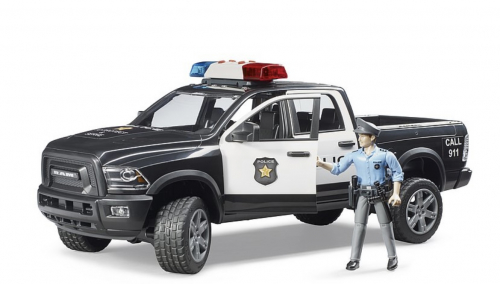 RAM 2500 Polizei Pickup mit Polizist