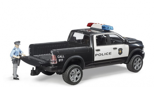 RAM 2500 Polizei Pickup mit Polizist